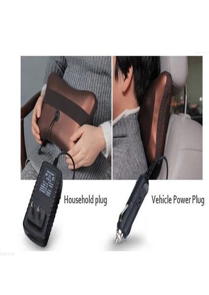 Çok Çift Amaçlı Mıknatıslı Servikal Vertebra Masajı Boyun, Bel, Bacak, Omuz ve Sırt Için Çok Fonksiyonlu Masaj Yastığı (Yurt Dışından) fırsatları