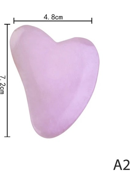 Gua Sha Kurulu Doğal Yeşim Guasha Masaj Taş Gua Sha Kurulu Güzellik Aracı Sağlık Guasha Kazıyıcı Yüz Kaldırma Masaj Meridyen Kazıma (Yurt Dışından)