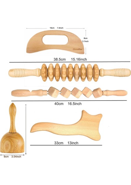 1 Adet Ahşap Terapi Seti Masaj Aletleri Maderoterapia Kiti Ahşap Masaj Rulo Ahşap Gua Sha Rulo Manuel Ahşap Fasya Masaj Aletleri (Yurt Dışından) modelleri