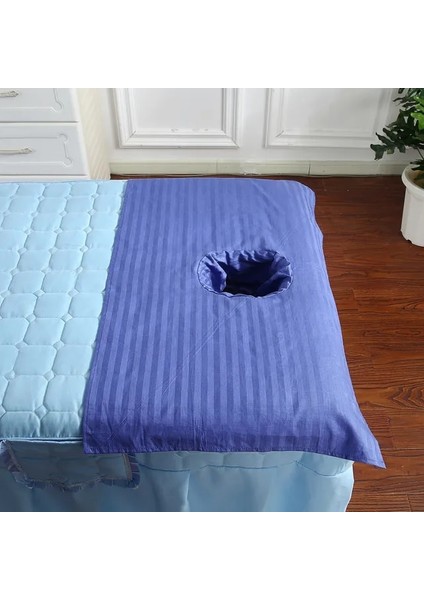 Kraliyet Mavisi 76 cm x 100 cm Pamuk Tuina Masaj Bezi Masaj Havlusu Masaj Havlusu El Bezi 5 Parça (Yurt Dışından)