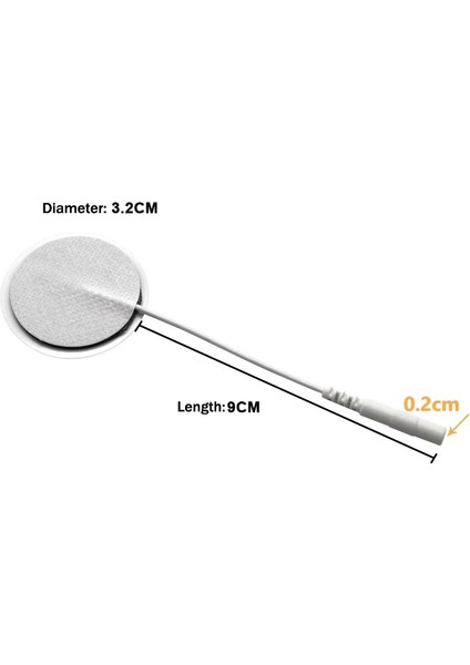 4X6CM50PCS 50/100 Adet Kas Stimülatörü Elektrot Pedleri Darbe Kas Stimülatörü Terapi Dijital Makine Kendinden Yapışkanlı Yedek Pedler (Yurt Dışından) modelleri
