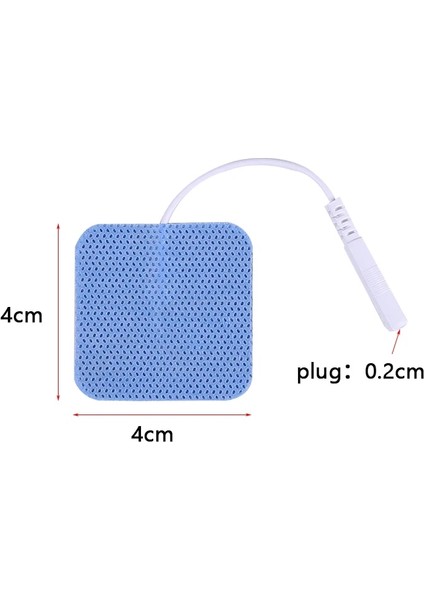 4X6CM50PCS 50/100 Adet Kas Stimülatörü Elektrot Pedleri Darbe Kas Stimülatörü Terapi Dijital Makine Kendinden Yapışkanlı Yedek Pedler (Yurt Dışından) indirimleri