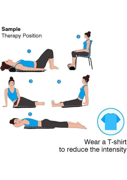 Mavi 2022 Yeni Masaj Yastığı Masaj Matı Akupressur Ağrıyı Hafifletmek Başak Mat Akupunktur Masaj Yoga Mat Yastık ile (Yurt Dışından) fiyatları