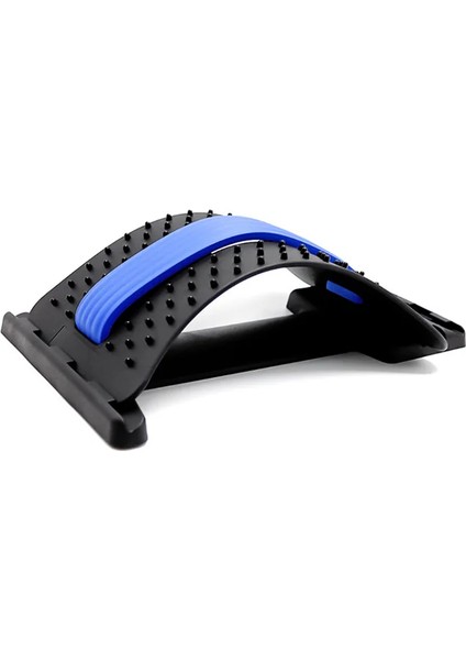 W2 Mavi Sırt Masajı Sedye Ekipmanları Massageador Sihirli Destek Streç Fitness Gevşeme Omurga Ağrısı Bel Rölyef Sırt Sedyesi (Yurt Dışından)