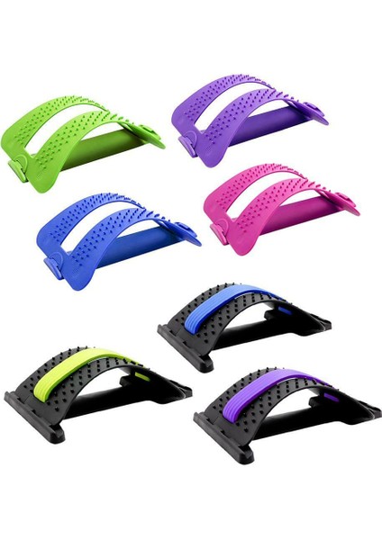 W2 Mavi Sırt Masajı Sedye Ekipmanları Massageador Sihirli Destek Streç Fitness Gevşeme Omurga Ağrısı Bel Rölyef Sırt Sedyesi (Yurt Dışından) modelleri