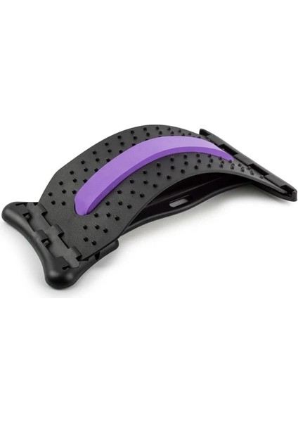 Mor Yeni Tip Sırt Masajı Sırtı Düzeltin Fabrika Tasarımı Çok Seviyeli Ayarlanabilir Lomber Hızlı Rölyef Omurga Ağrısı Sırt Kraker (Yurt Dışından)