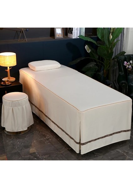 Yatak Örtüsü Crea Katiyen Kare 180X60 cm Kozmetik Pamuk ve Keten Yatak Örtüsü Çarşaf Lüks Madencilik Kulak Masaj Yatağı Salon Tek Kapak (Yurt Dışından)