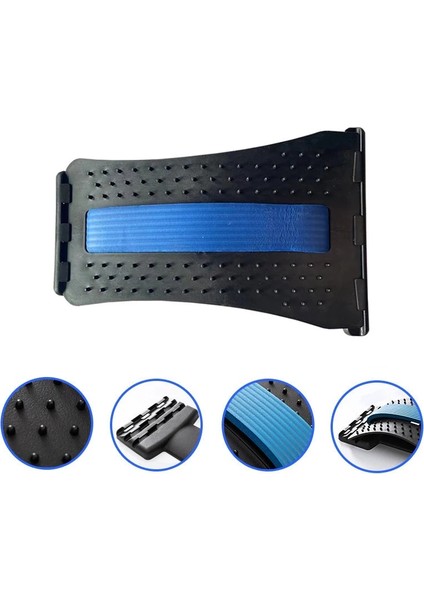 Mor Abs Lomber Servikal Omurga Desteği Masajı Bel Sedye Omurga Düzeltme Bel Desteği Fitness Yoga Bel Boyun Desteği Brace (Yurt Dışından) modelleri