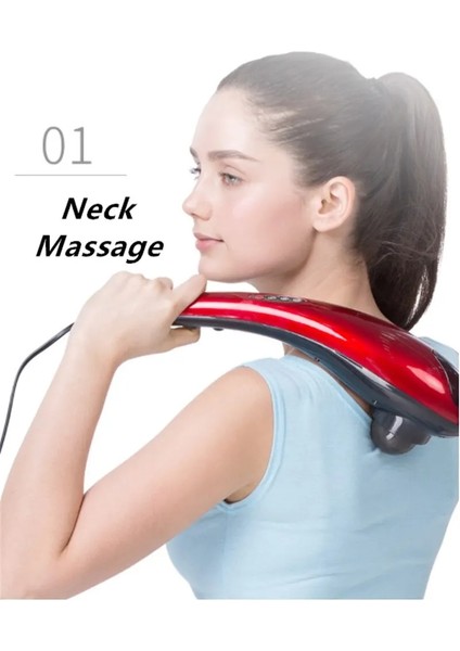 3 Kafa Ab Tak Yunus Boyun ve Sırt Masajı Vücut Masajı Için Elektrikli Ayak Masajı Elektrikli Vücut Masaj Sopası Yunus Boyun Masajı (Yurt Dışından) modelleri