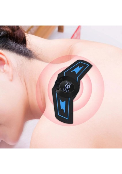 Uzaktan Şarj Servikal Omurga Masajı Etiket Boyun Masajı Gevşeme Taşıması Kolay Mini Elektrikli Boyun Masajı Boyun Bacak Tüm Vücut Bel (Yurt Dışından)