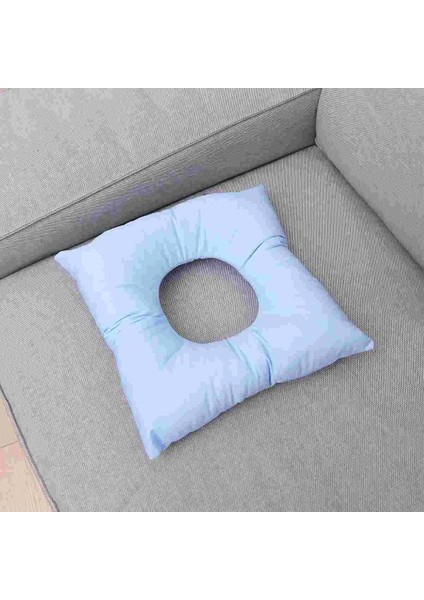 Mavi Yastık Yüz Pamuk Yastık Kare Yastıklar Masaj Güzellik Salonu Spa Ofis Donut (Yurt Dışından) indirimleri