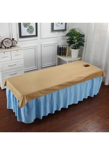 Delikli Deve 120 cm x 200 cm Saf Pamuk Güzellik Salonu Çarşaf Yatak Yapımı Için Güzellik Çarşaf (Yurt Dışından)