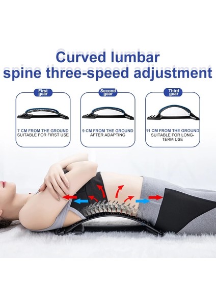 E Sırt Masajı Sedye Ekipmanları Masaj Aletleri Massageador Sihirli Streç Spor Bel Desteği Gevşeme Omurga Ağrısı Rölyef (Yurt Dışından) modelleri