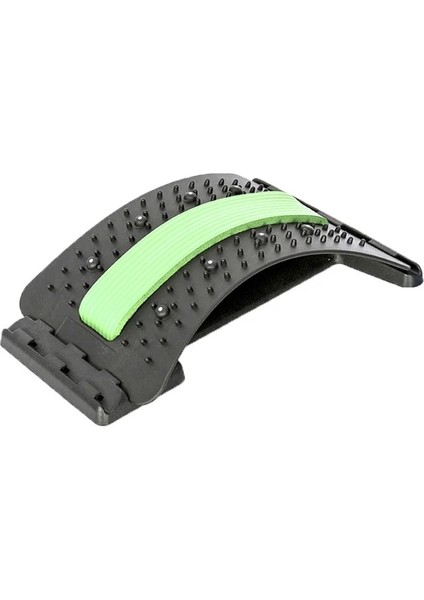 Yeşil Sırt Streç Ekipmanları Masaj Massageador Sihirli Sedye Spor Bel Desteği Gevşeme Omurga Ağrısı Rölyef Manyetik Masaj (Yurt Dışından)