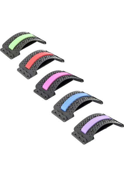 Yeşil Sırt Streç Ekipmanları Masaj Massageador Sihirli Sedye Spor Bel Desteği Gevşeme Omurga Ağrısı Rölyef Manyetik Masaj (Yurt Dışından) modelleri