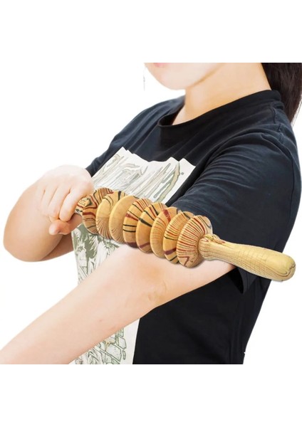 Tip-17 Byepaın Ahşap Egzersiz Silindiri Spor Yaralanma Spor Salonu Vücut Bacak Tetik Noktası Kas Rulo Çubukları Masaj Sağlık (Yurt Dışından) fırsatları