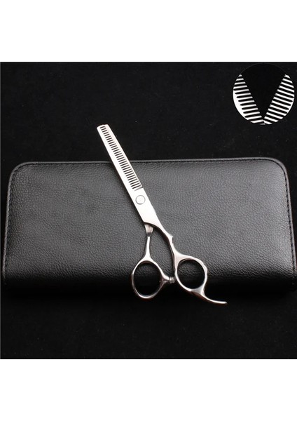 C2008 Yin Tt 6y 6 '' 17 cm Özel Logo 440C Gümüş Vida Kuaförlük Makas Inceltme Makas Profesyonel Saç Makas Berber Dükkanı C2008 (Yurt Dışından)