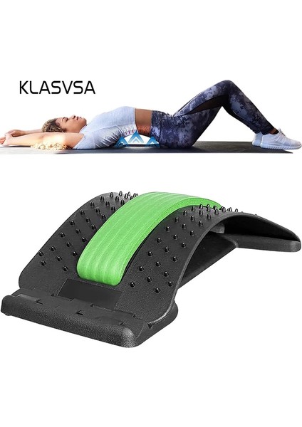 Mor Klasvsa Sırt Masajı Sihirli Sedye Ekipmanları Sedye Relax Mate Bel Desteği Omurga Ağrısı Giderici Kayropraktik (Yurt Dışından) fiyatları