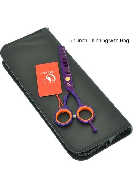 A0029A-06-55 Meisha 5.5 Inç Profesyonel Saç Kesme Inceltme Şekillendirici Aracı Japonya 440C Kuaförlük Makas Seti Kuaför Makası A0027A (Yurt Dışından) fiyatları