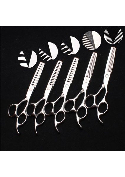 C2008 Yin Ljt 6yy 6 '' 17 cm Özel Logo 440C Gümüş Vida Kuaförlük Makas Inceltme Makası Profesyonel Saç Makası Berber Dükkanı C2008 (Yurt Dışından) modelleri