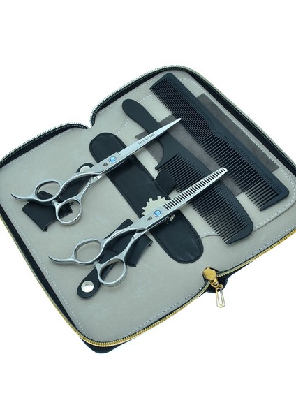 A0045C-06-55 Sol El Kesme Makası 5.5 "6.0" Smith Chu Salon Kuaför Solak Berberler Için Inceltme Makası Saç Makası A0045C (Yurt Dışından)