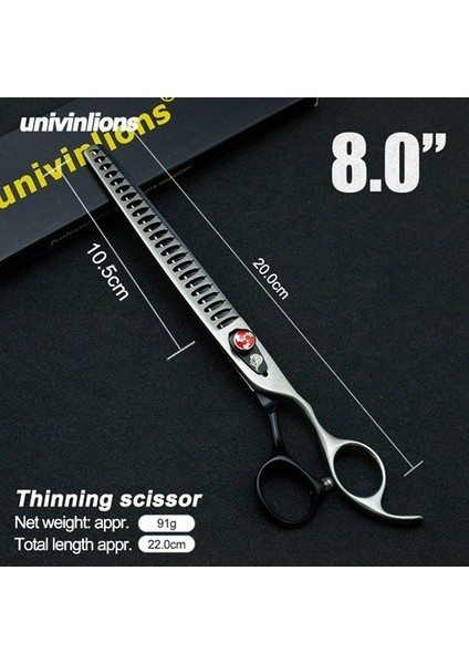 Gümüş 8 "evcil Hayvan Bakım Makası Köpek Inceltme Makası Köpek Bakım Makası Evcil Hayvan Makası Hayvanlar Kedi Köpekbalığı Parçaları Balık Kemik Pet Giyinme (Yurt Dışından) fiyatları