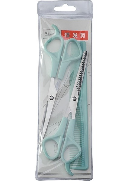 Mavi Saç Makas Çocuk Bebek Makas Seti Patlama Inceltme Makas Düz Snips Tarak Pet Güzellik Araçları Kuaförlük Makas Seti (Yurt Dışından) modelleri