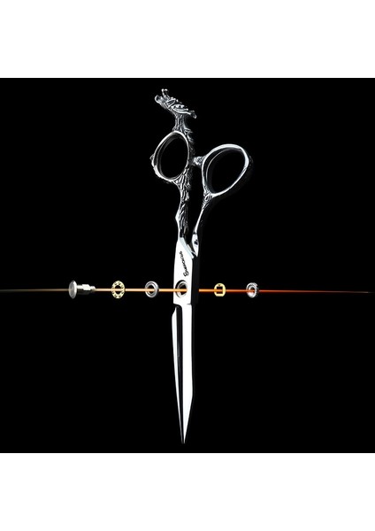 6 Inç Inceltme Profesyonel Saç Makası Saç Kesimi Makas 6.0 Inç Yüksek Kaliteli Kesme Saç Kesimi Makas Seti (Yurt Dışından)