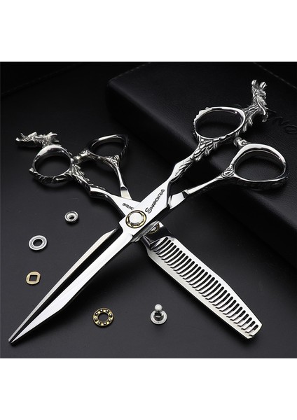 6 Inç Inceltme Profesyonel Saç Makası Saç Kesimi Makas 6.0 Inç Yüksek Kaliteli Kesme Saç Kesimi Makas Seti (Yurt Dışından) modelleri