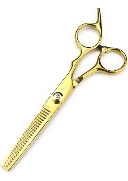 Altın Inceltme Profesyonel 6 Inç Saç Makas Inceltme Berber Kesme Saç Makası Makas Araçları Kuaförlük Makas (Yurt Dışından)