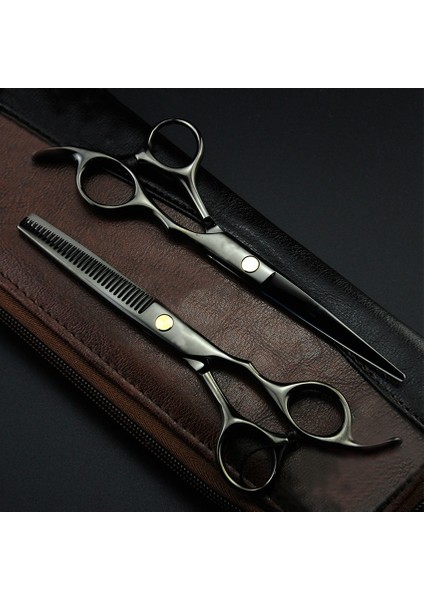 5.5 Inç Set Profesyonel Japonya 6cr 5.5 6 ''saç Kesme Makası Saç Kesimi Inceltme Berber Makası Saç Kesme Makası Kuaförlük Makas Seti (Yurt Dışından) modelleri