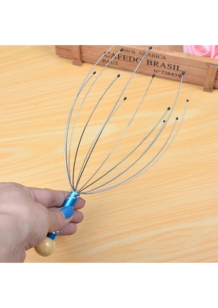 Renk Rastgele-4 Adet Kafa Kaşıma Masaj Pençeleri Ahtapot Kafa Masajı Saç Derisi Kazıyıcı Masaj Pençe Küçük Artefakt Ruh Çıkarma Çıkarıcı (Yurt Dışından) modelleri