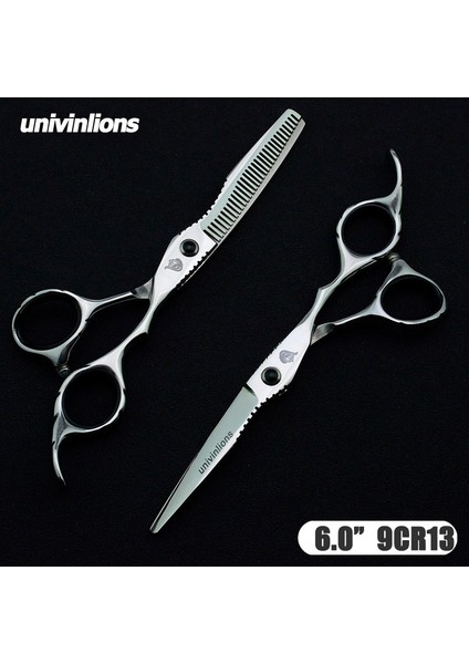 6005HEI-CUT 6 "univinlions Profesyonel Kuaför Berber Inceltme Makası Saç Kesme Güzellik Salonu Sissors Japon Kuaförlük Makas (Yurt Dışından)