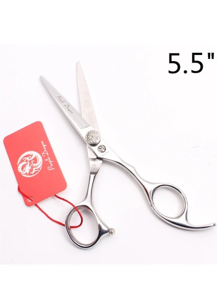 Z9013 Yin C 6n 5.5 "6.0" Japonya Titanyum Gümüş Vida Mor Ejderha Profesyonel Kuaför Makası Kesme Makası Salon Saç Makas Z9013 (Yurt Dışından) modelleri