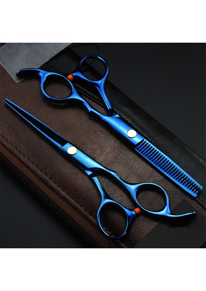5.5 Inç Set Profesyonel Japonya 6cr 5.5 6 ''saç Kesme Makası Saç Kesimi Inceltme Berber Makası Saç Kesme Makası Kuaförlük Makas Seti (Yurt Dışından) fırsatları