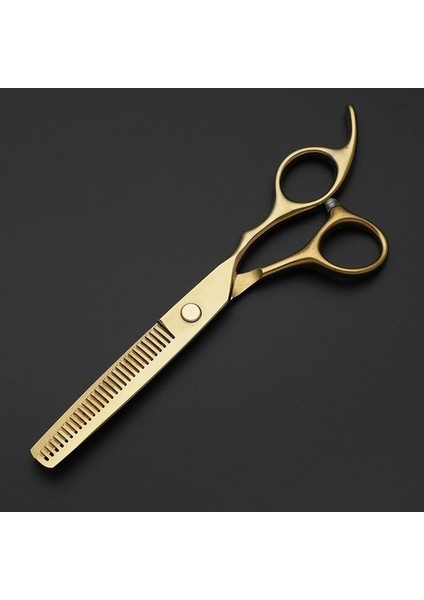 Diş Makas 1 Adet Quot Titanyum Kuaförlük Makas Altın Saç Makas Inceltme Saç Kesimi Saç Kesme Makası (Yurt Dışından)