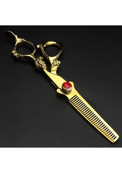 5.5 Inç Inceltme Sharonds Berber Dükkanı Profesyonel Kuaförlük Makas Seti 5.5 ve 6 Inç Saç Stilisti Özel Inceltme Saç Kesme Makası (Yurt Dışından)