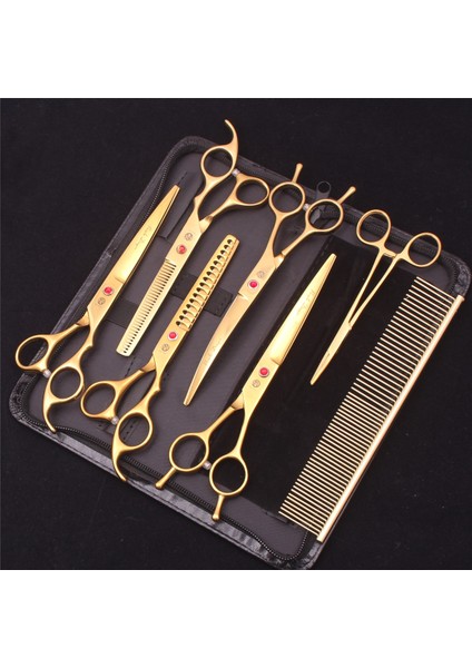 Z3002 Hei PYSX4P 7 ''köpek Bakım Makası Inceltme Makası Profesyonel Kedi Pet Makas Hemostatik Forseps Tarak Saç Kesme Yüksek Kaliteli Z3002 (Yurt Dışından) fiyatları