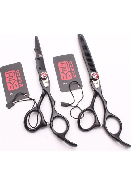 Hj-6gk Set Çanta Profesyonel 6 Inç Saç Makas Kuaförlük Makas Berber Makası Düz Inceltme Saç Kesme Aracı (Yurt Dışından) fırsatları