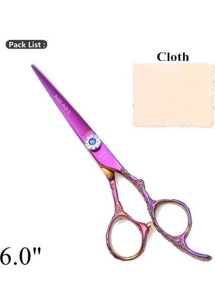 A9002 Fenc 6n Saç Makas Profesyonel 5.5/6 Inç 440C Berber Kesme Makas Seti Erik Kolu Inceltme Makası Jilet Kenar Dropshipping A9002 (Yurt Dışından) fiyatları