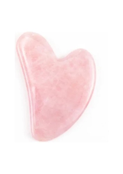 Pembe Gua Sha Doğal Yeşim Rulo Kalp Guasha Taş Bakım Seti Masaj Rulosu (Yurt Dışından) fiyatları