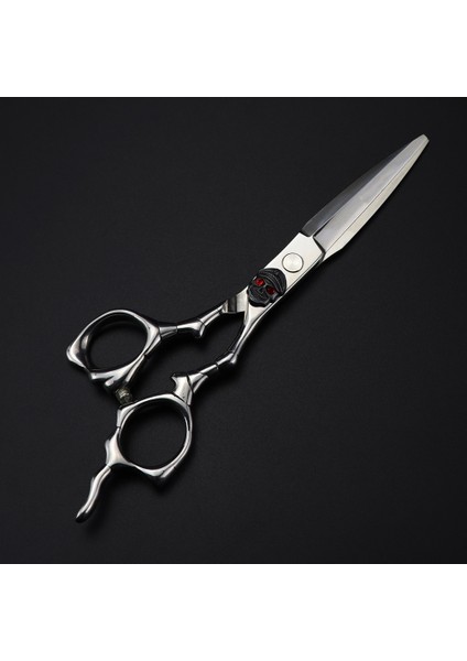 Kesme Profesyonel Japonya 440C Çelik 6 '' Kafatası Makas Kesim Saç Makas Saç Kesimi Inceltme Berber Kesme Makası Kuaförlük Makas (Yurt Dışından)