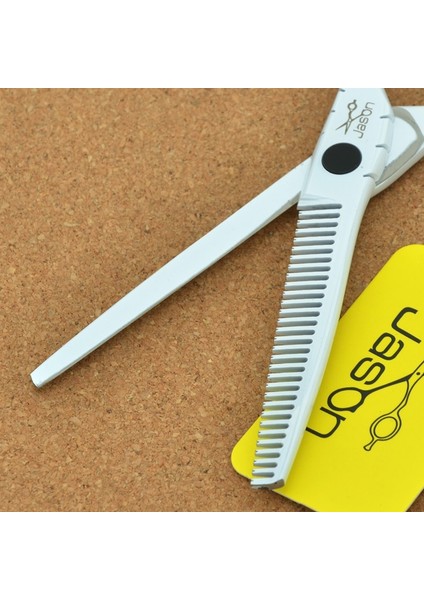 A0066D-01-60 Jason 5.5/6 Inç Profesyonel Saç Makası Salon Saç Kesimi Kesme Makas Japonya Çelik Berber Kuaförlük Inceltme Makas A0066D (Yurt Dışından) indirimleri