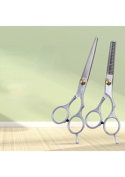 Düz Makas Kadın Erkek Inceltme Makası Saç Şekillendirici Berber Aletleri Saç Kesme Profesyonel Kuaförlük Makas Salon Saç Şekillendirici Araçları (Yurt Dışından)