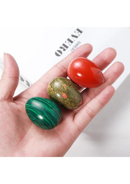 Blue-1pcs Doğal Pembe Gül Kuvars Kristal Yumurta Topu Sihirli Küre Şifa Kegel Exercis Taş (Yurt Dışından) modelleri