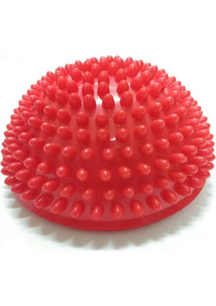 Mor 16 cm Yoga Topu Pvc Şişme Masaj Noktası Yarım Fit Top Denge Eğitmen Sabitleyici Gym Pilates Fitness Dengeleme Masaj Topu (Yurt Dışından) fırsatları