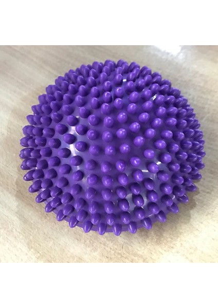 Mor 16 cm Yoga Topu Pvc Şişme Masaj Noktası Yarım Fit Top Denge Eğitmen Sabitleyici Gym Pilates Fitness Dengeleme Masaj Topu (Yurt Dışından) indirimleri