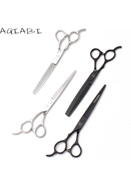 A8001 Heihei T 60N A8001 Sol El 5.5'' 6'' 7" Kuaförlük Makas Kesme Makası Inceltme Makası Saç Kesimi Makası Profesyonel Saç Makası (Yurt Dışından)