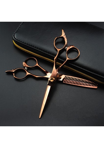 Inceltme Profesyonel Japonya 440C 6 '' Bronz Kesim Saç Makas Kesme Berber Makas Saç Kesimi Makas Inceltme Makası Kuaförlük Makas (Yurt Dışından) fiyatları