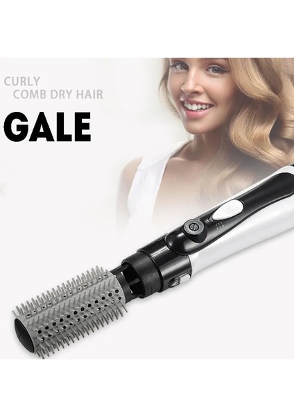 Set Ingiltere Fiş Saç Kurutma Makinesi Saç Maşası 2 In 1 Fırça Sıcak Hava Şekillendirici Tarak Curling Demir Rulo Şekillendirici Fırça Saç Kurutma Makinesi Darbe Nozulları SU404 (Yurt Dışından)